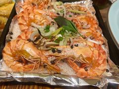 盐焗黑虎虾-粤港餐厅(禹州商业广场店)
