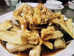 蛤蜊肉拌茄子-华春餐馆(鱼山路店)