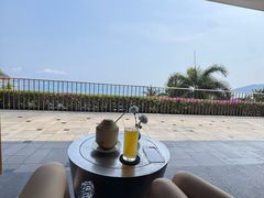 -日落吧·海景咖啡厅·餐酒吧·鸡尾酒·下午茶·乐队表演·浪漫夕阳·三亚文华东方酒店
