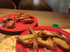 金牌炸翅中-好伦哥比萨烤肉自助(马家堡店)