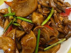 鹅肝酱炒杏鲍菇-烤肉季饭庄