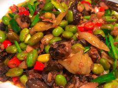 毛豆紫苏炒田螺肉-望湘园·洞庭渔宴(浦江欢乐颂店)