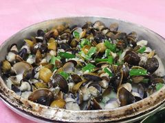 蒸蚬（原价58元一盘，特价48-三伯饭店