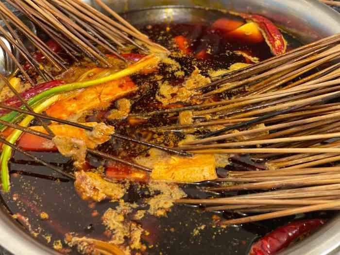 口口香串串-"～去吃第二盘了～绝对是小时候味道～朋.