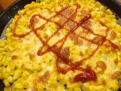 料理烤芝士玉米粒-老东镇啤酒屋海鲜加工·蒸汽海鲜·海鲜烧烤(台东店)