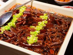 竹笋干菜蒸带皮小牛肉-锦楼·臻选新杭帮(杭州中心店)