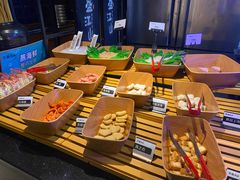 自助取餐区-盛江山自助料理(奥莱锦辉购物广场店)