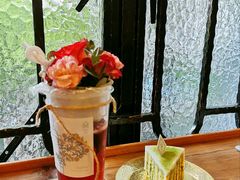 抹茶蜜豆漩涡蛋糕-西关84·History·Art·Cafe