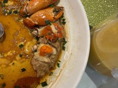 葱油蒸膏蟹-阿明小菜·海鲜·上海菜(梅陇华理店)