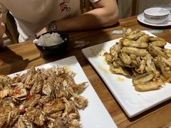 -东来菜馆•手抓海鲜家常菜•海鲜锅贴(鸽子窝店)