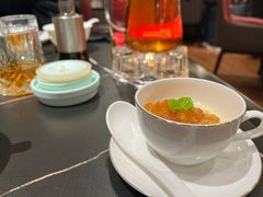 桃胶蜜柚杏仁豆花-滨河壹号烤鸭