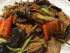 什菌炒猪颈肉-成惠食府(赤岗店)