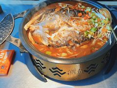 -探鱼·鲜青椒爽麻烤鱼(天一广场店)