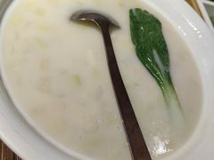 奶汤蒲菜-魁盛居百年鲁菜馆(县西巷店)