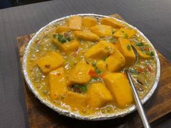 招牌铁板财神豆腐-望乡楼上海菜(日月光店)