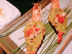 大红虾焗青酱-花潮料理艺食馆(成都万象城店)