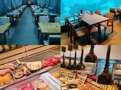 -海棠湾洲际-涛·海底餐厅·美人鱼·自助餐·海底隧道