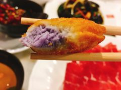 老店油炸冰激凌-京门老爆三·铜锅涮肉 爆肚(望京店)