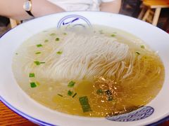 鸡汤银丝面-新万鑫银丝面·非遗无锡味(惠山古镇店)