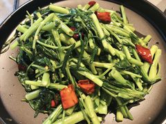 炝炒空心菜-日上三甘(三里屯店)