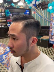 点击看大图 -海文先生国潮烫染男士理发馆