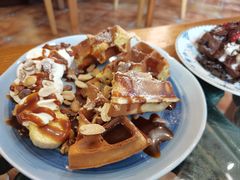 香蕉脆果仁华夫饼-西关84·History·Art·Cafe