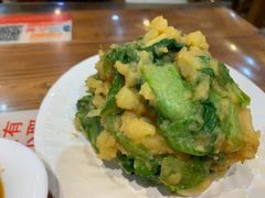 小白菜土豆泥-韩师傅老大同刀削面(北苑路店)