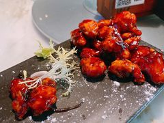 雪花糖醋里脊-绿茶餐厅(松江万达店)