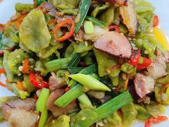 干莴苣炒腊肉-湖南湘菜馆(东湘缘二店)