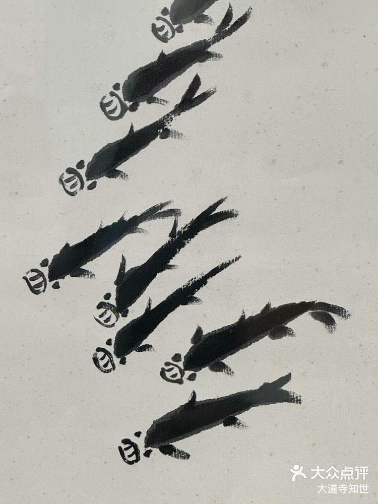 齐白石画的小鱼也太可爱了吧