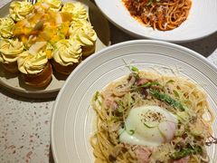 黑松露杂菌意面配温泉蛋-BE BRIGHT KITCHEN(正佳广场店)