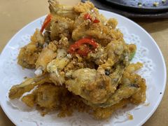 椒盐牛蛙-众源美食(光复阁店)