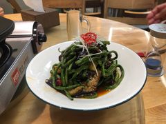 茄子焗豇豆-老砂锅(城北店)