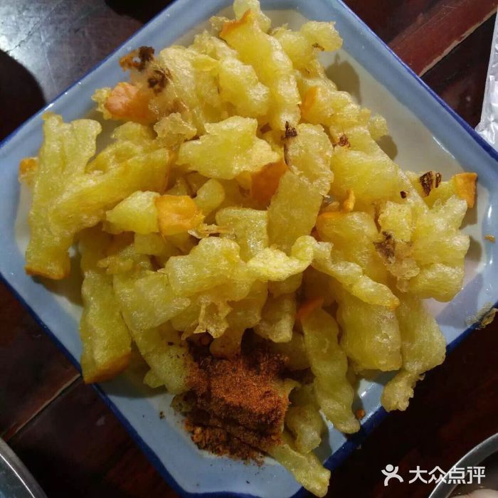 麥可家溫泉食府炸洋芋圖片