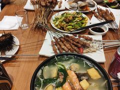 -潮庭·大连海鲜·炭火烧烤·扇贝王(大连店)