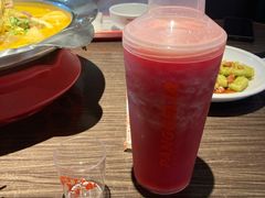 西瓜汁-胖哥俩肉蟹煲(萧山加州阳光店)