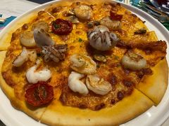 pizza-水桶王国主题餐厅·聚会·生日派对·亲子活动·家庭套餐(亚龙湾希尔顿店)