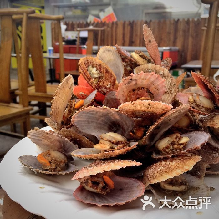 胶东渔家小海鲜-红扇贝图片-北京美食-大众点评网