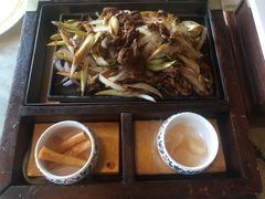 葱爆羊肉-那家小馆•北京菜•烤鸭(香山店)