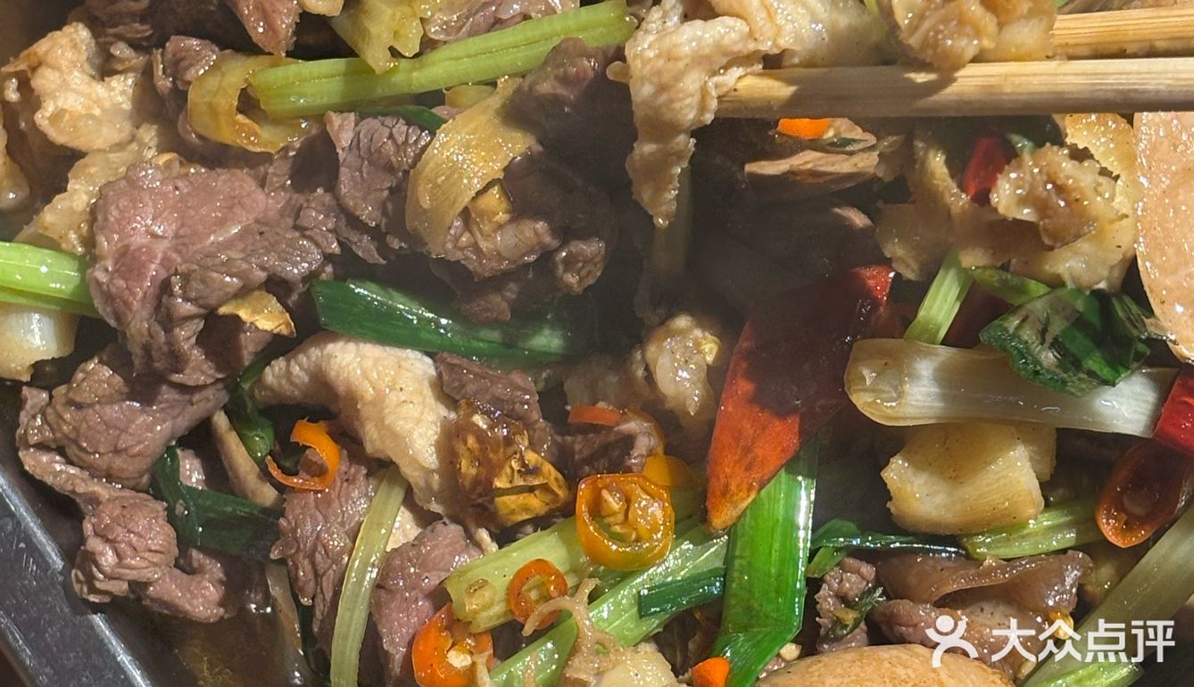 热力全开炒菜