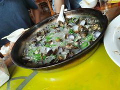 蒸沙蚬-大赤坎肥仔强烧味海鲜餐厅(大赤坎店)