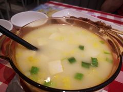 鸡汤小白菜炖豆腐-西贝(上海中心店)