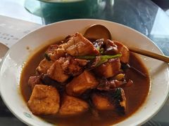 蕈油豆腐-得意楼蒸菜馆
