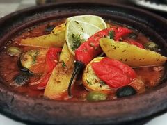 三文鱼塔金-Tajine Moroccan塔金摩洛哥中东餐厅