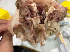 羊头-清真喜兰老丁羊汤特色小吃