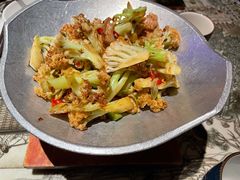 干锅花菜-绿茶餐厅(松江万达店)
