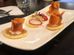 烟熏三文鱼小薄饼拼盘-La Creperie法餐厅(芮欧百货店)