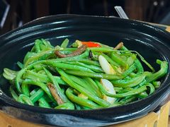 干锅辣炒刀豆丝-贯贯吉·清真餐厅(浙江中路店)