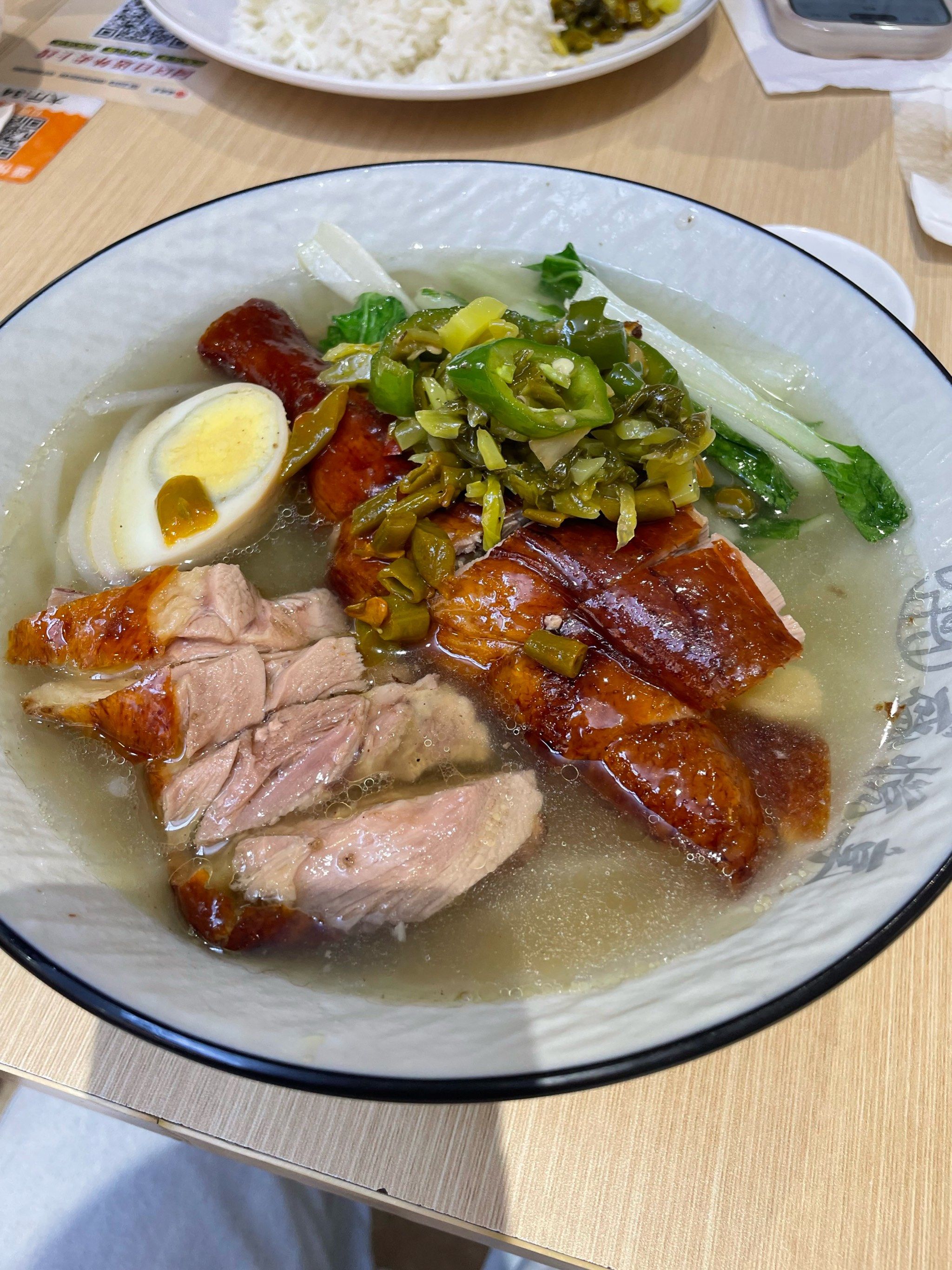 温暖一碗鸭肉面