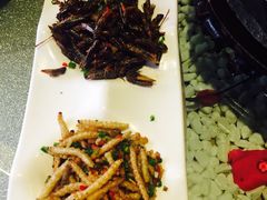 虫子组合-慢丽江·云南野生菌土鸡锅(西山店)